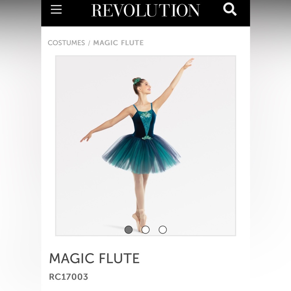 Revolution Dance - Magic Flute - Ballet Costume - AS